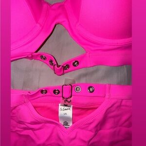 La Senza Vibrant Pink Swim Bra